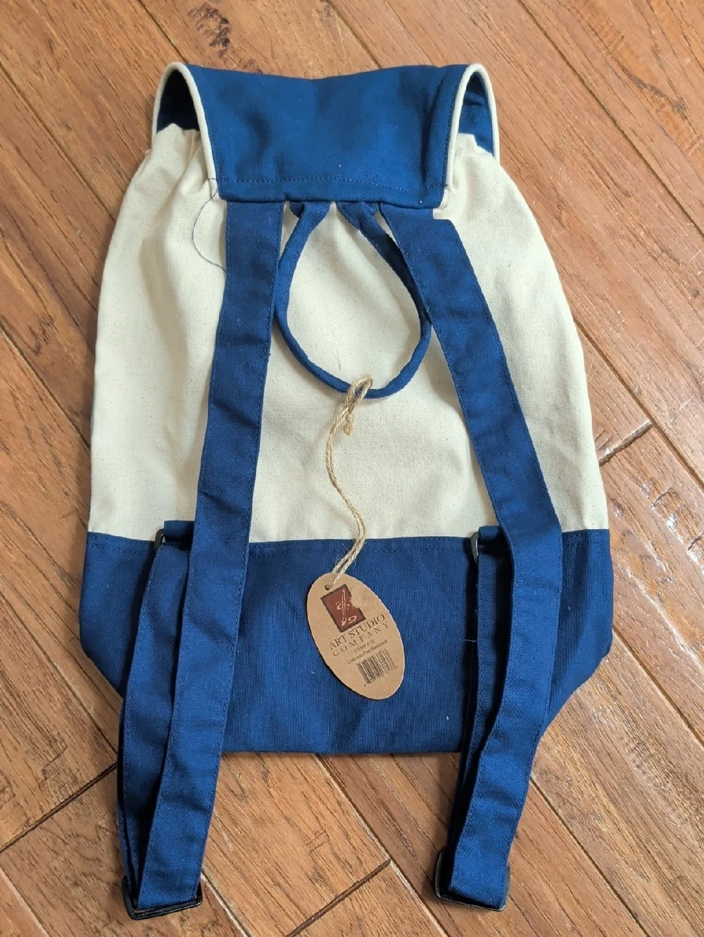 Navy Canvas Backpack with Colorado 'C' Graphic